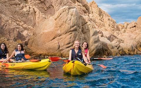 Kayaking on the Costa Brava